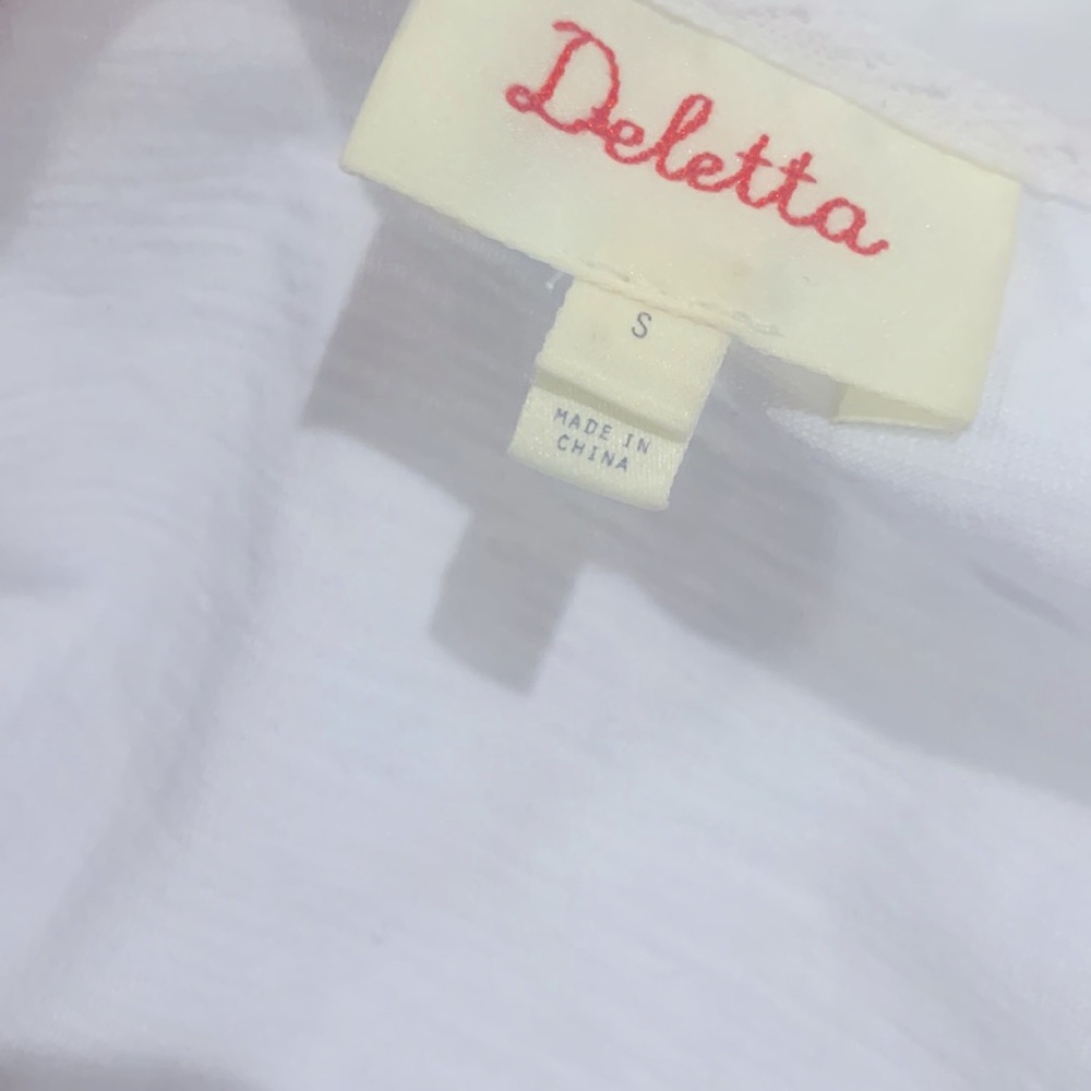 Anthropologie Deletta Twisted pleat Top - Picture 4 of 4